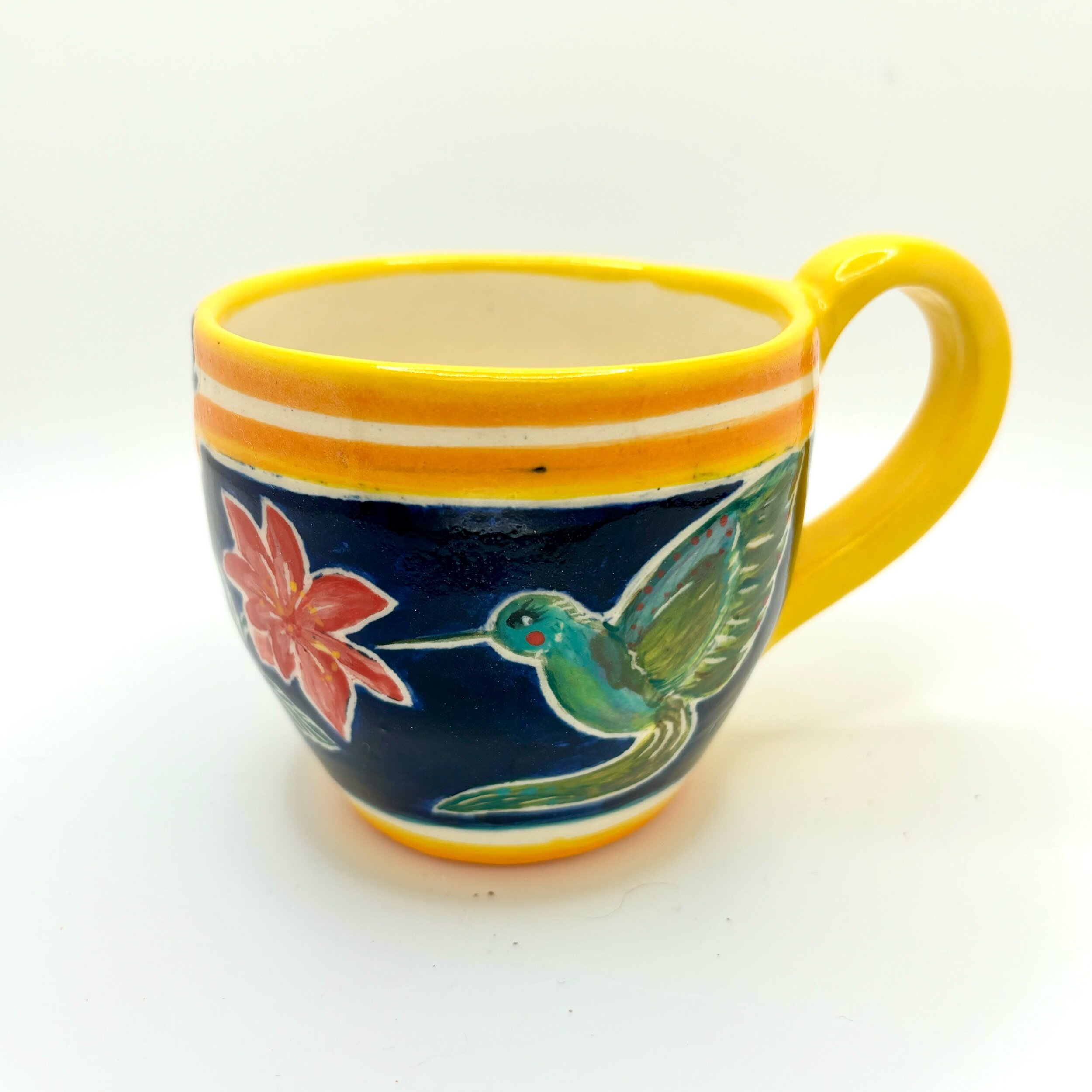 Blue humming bird  cup