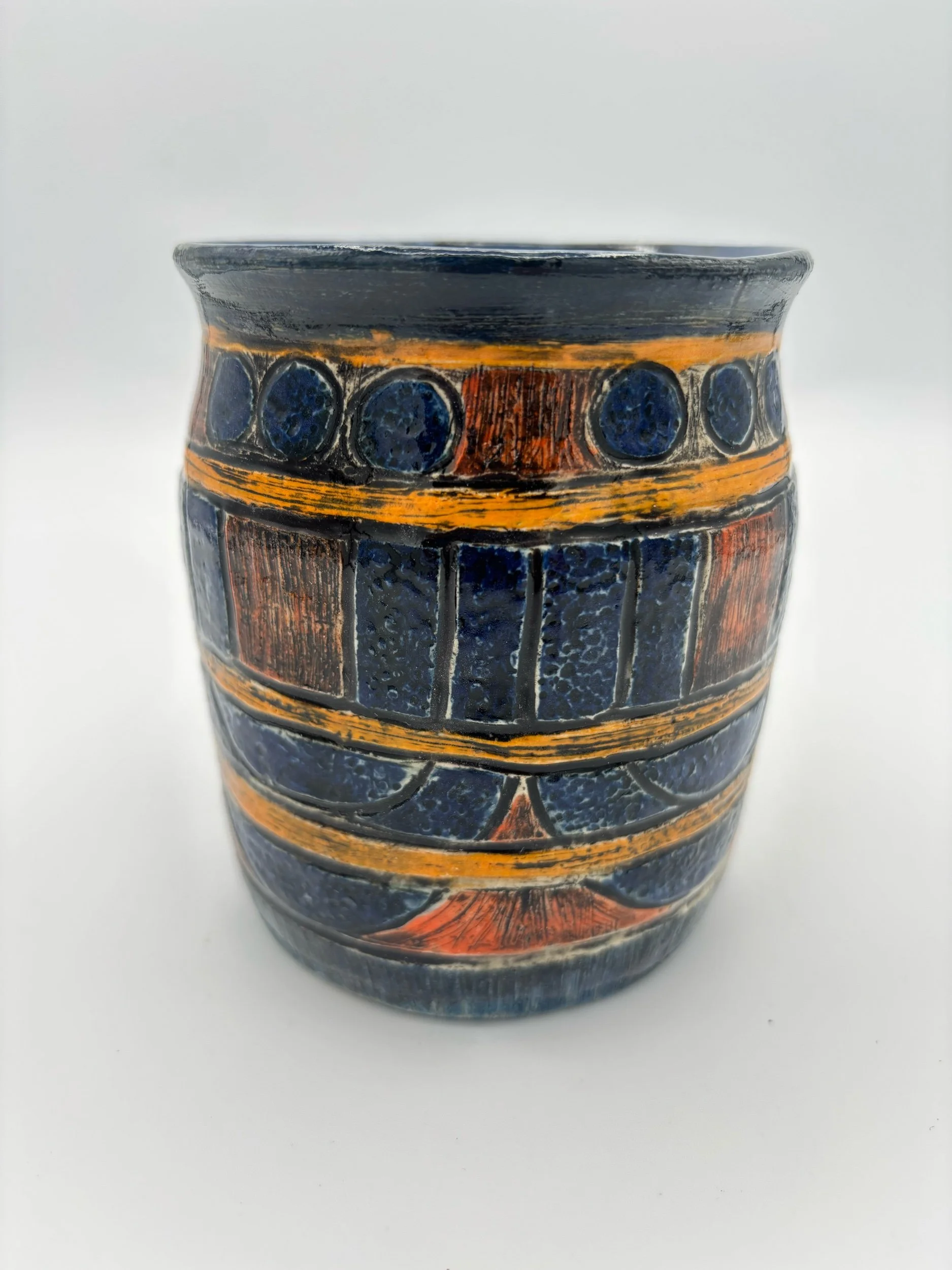 Blue vase