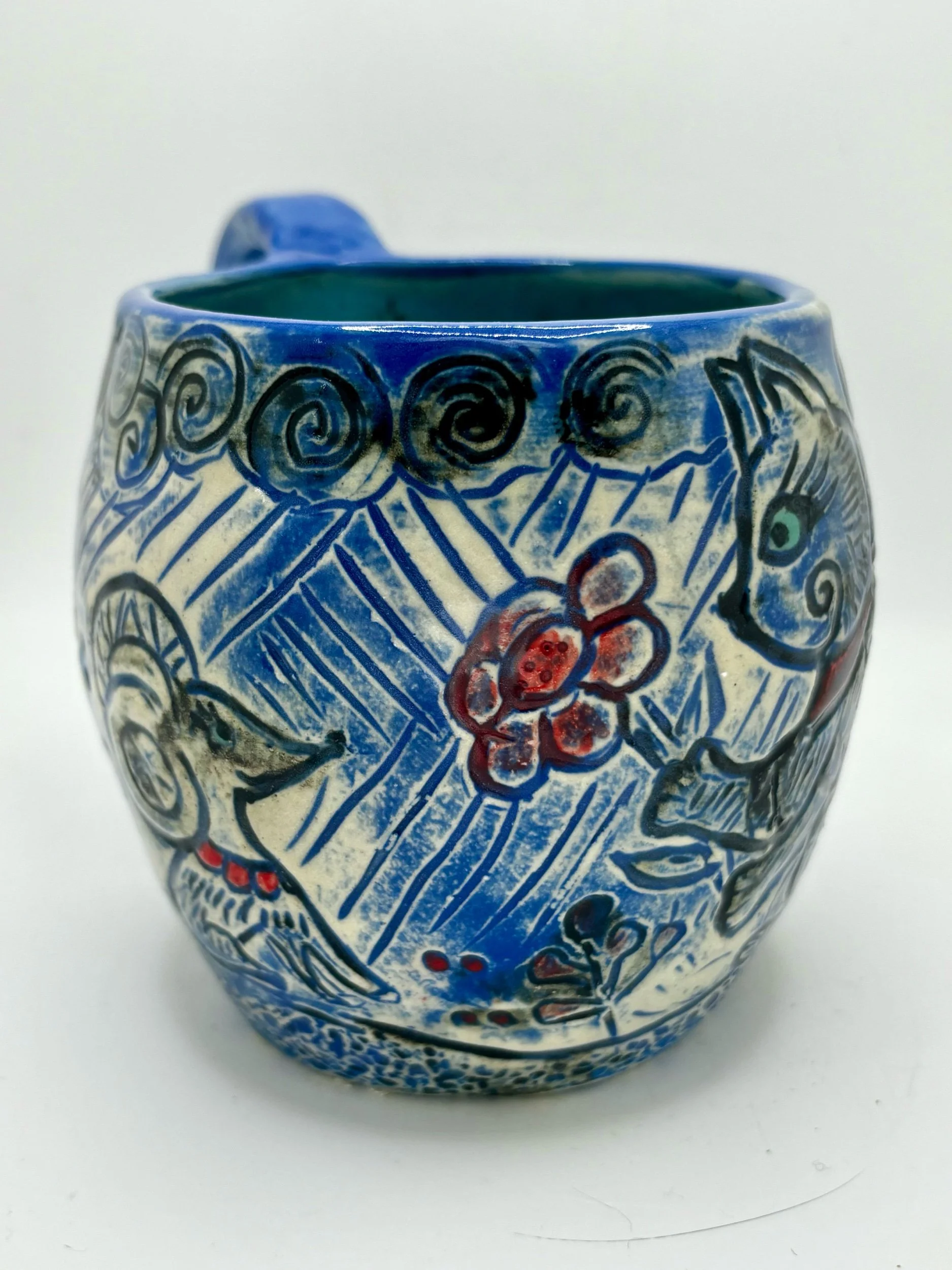 Fairy-tail   big tea mug “bring a flower”
