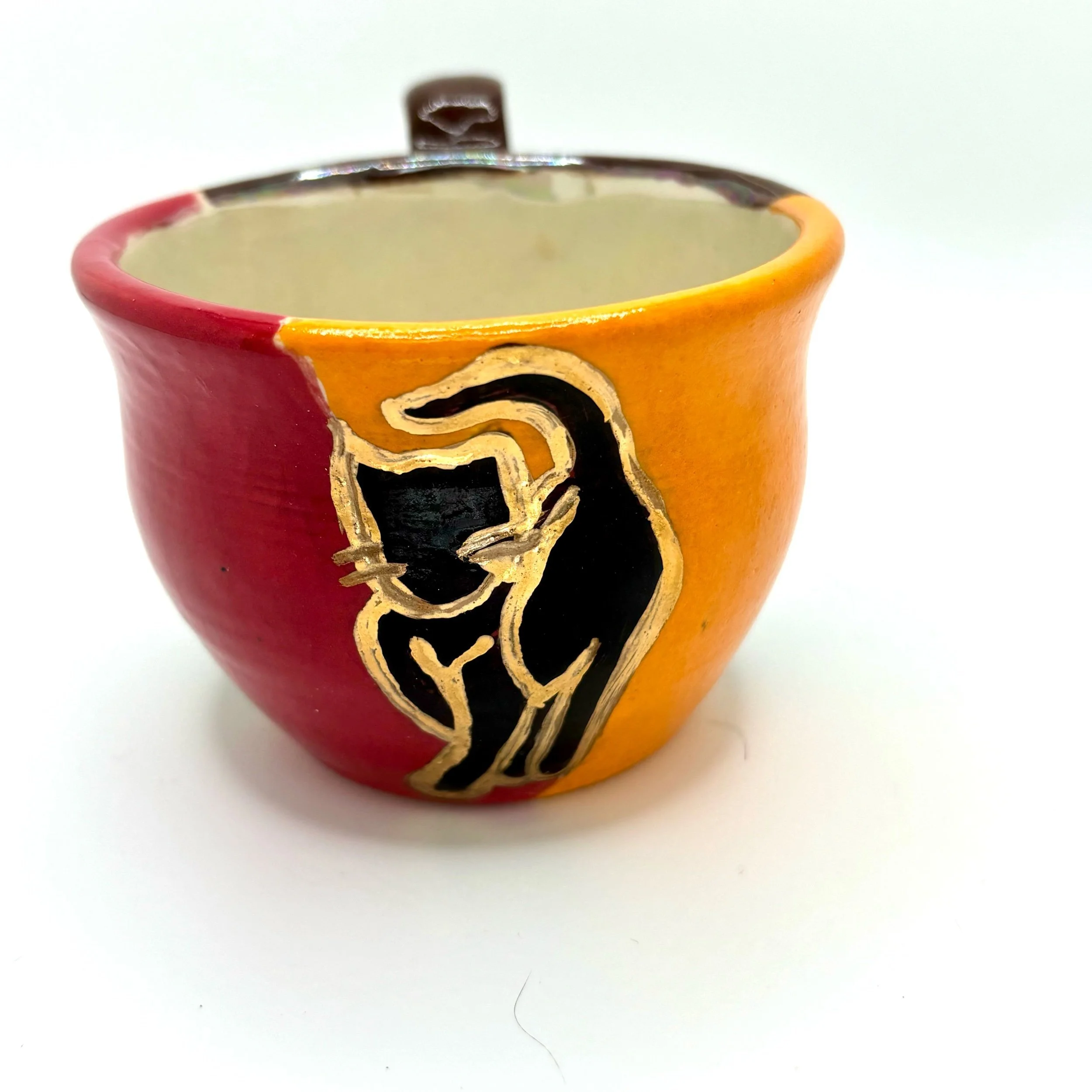 Gold cats cup