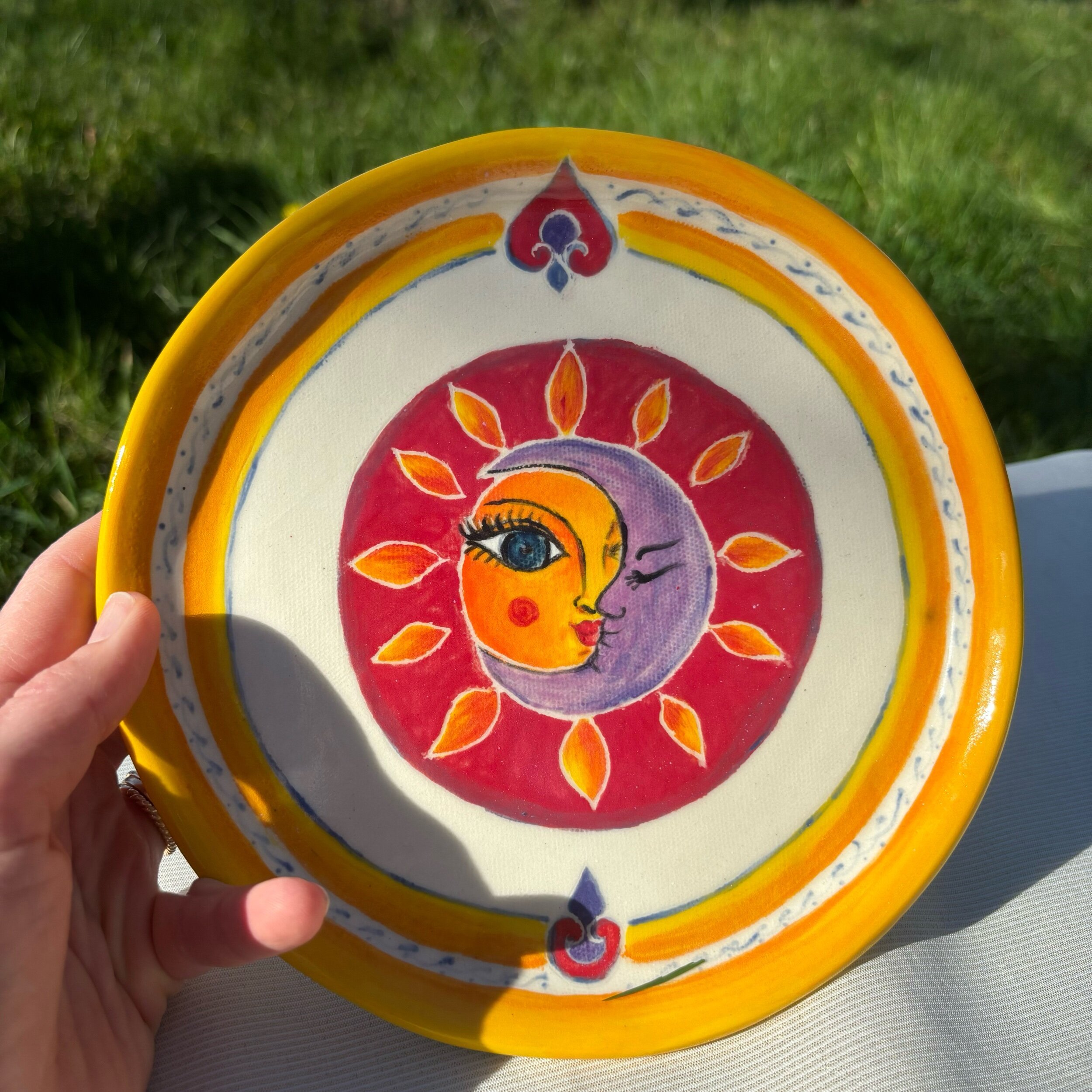 Red Sun Plate