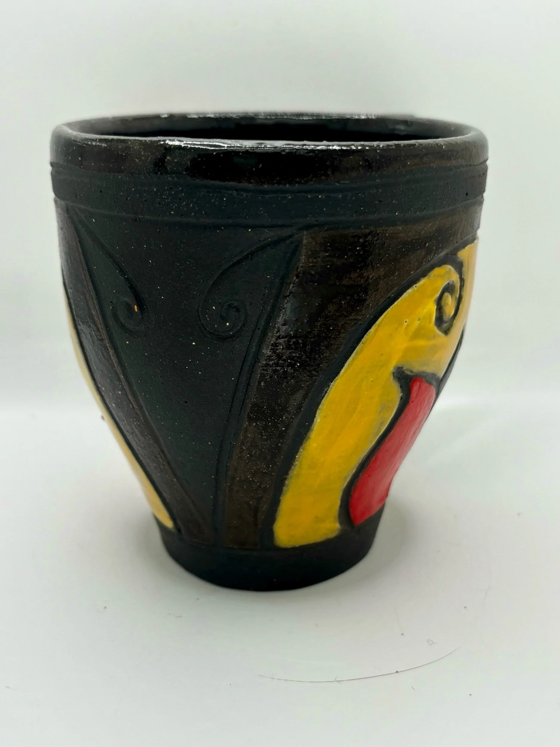 Red tulip cup.