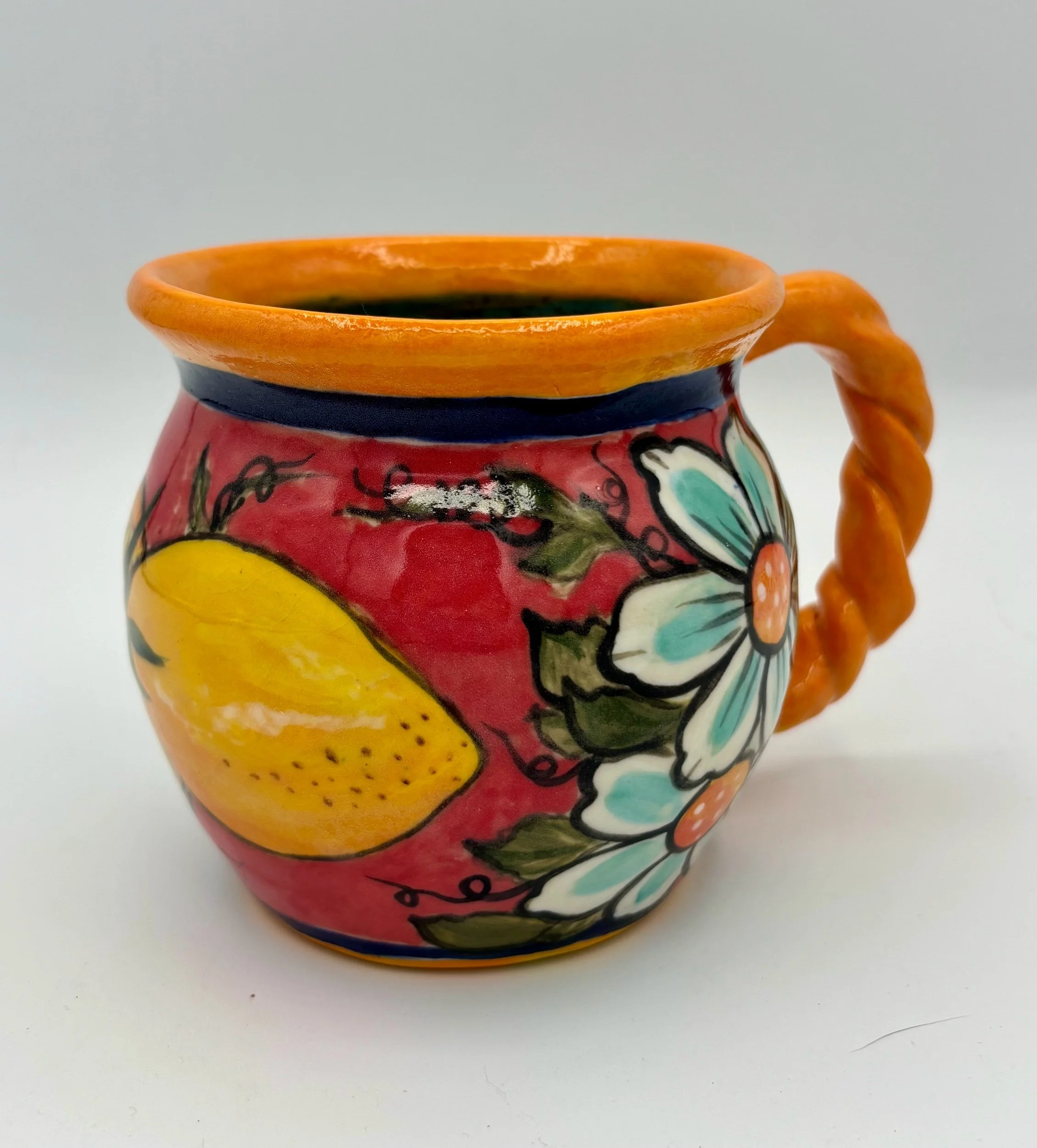 Two lemons cup - pink